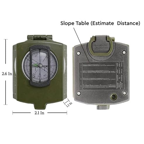 Image of Military Vastu Compass Vastu Remedy Accurate 16 Zone Direction Finder