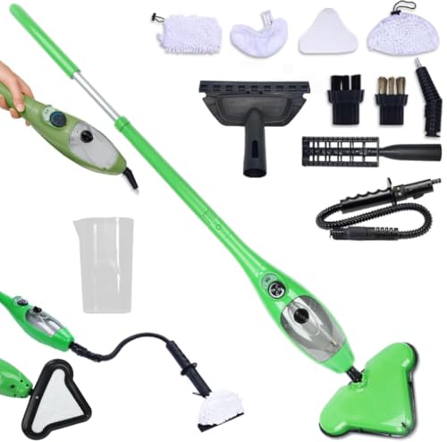 La Mejor Recopilación de H2o Mop X5 Walmart favoritos de las personas. 46 Dvireier Trapeador de Vapor, Mopa de Vapor, Limpiadora a Vapor 15 en 1, 1300W, 2 Modos de Vapor, Limpiador a Vapor Desmontable, Mopa de Vapor Multifunción, Limpiador de Vapor...