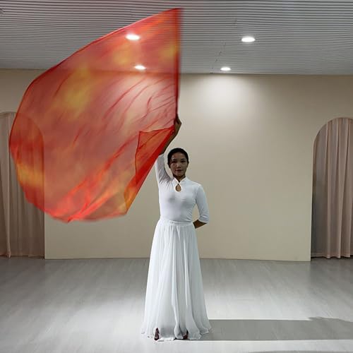 Drapeau de danse de louange pour culte avec mât télescopique ajustable - 7