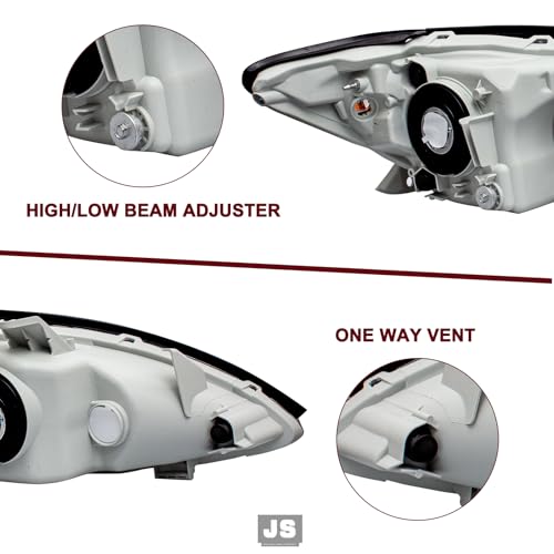 Image of JSBOYAT Headlight Assembly Fits for 2005 2006 Toyota Camry LE XLE SE