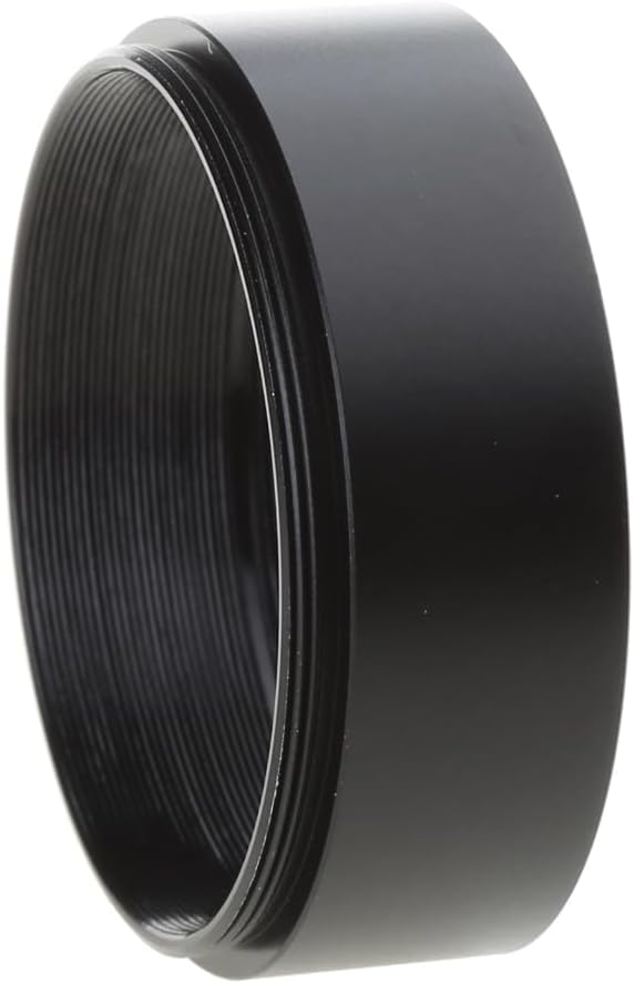 T2 Extension Tube Kit 3/5/7/10/12/15/20/30MM M48x0.75 for Astronomy Monocular Telescope for Camera on Both Sides Black