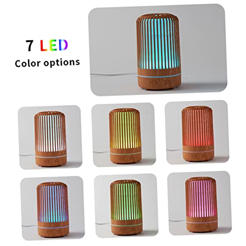 Humidificateur pour maison MAGICLULU diffuseur d'arômes bois - 5