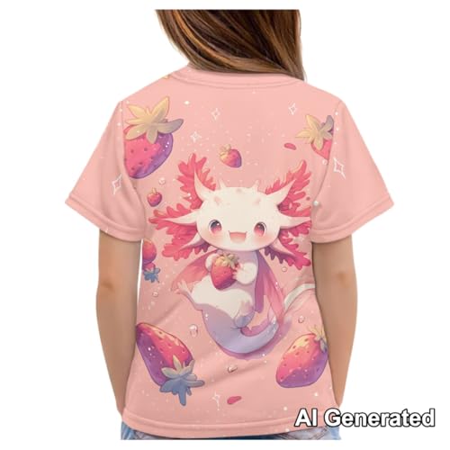 Image of Xhuibop Kids T Shirts for Boys Size 3-16 Girls Short Sleeve Sportswear Active Tops