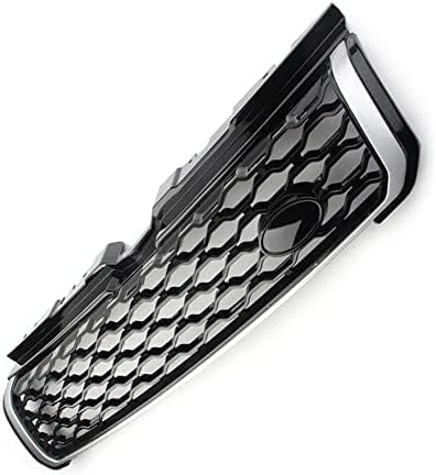 Car Front Kidney Grille Bumper Grill Replacement For L-and R-over For Range Rover For Evoque 2010 2011 2012 2013 2014 2015 2016 2017 2018 Kidney Grilles Grill,Silver