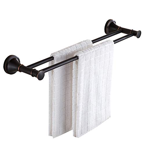 Porte-serviettes de bain en cuivre pour créer un espace bien-être chaleureux