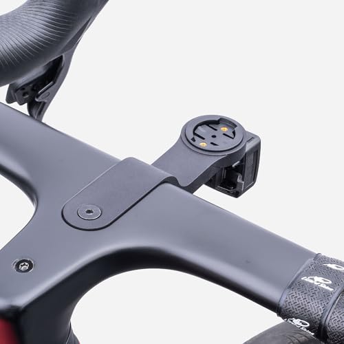 Support compteur vélo carbone imprimé 3D pour Garmin Edge et Trek - 5