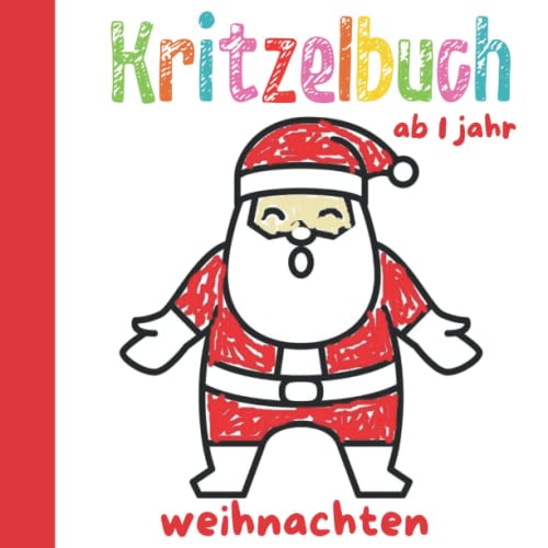 Kritzelbuch ab 1 jahr Weihnachten