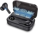 Bluetooth Kopfhörer in Ear, Hoseili Kabellos Bluetooth 5.0 Headset mit 2000mAh Ladebox Wireless...