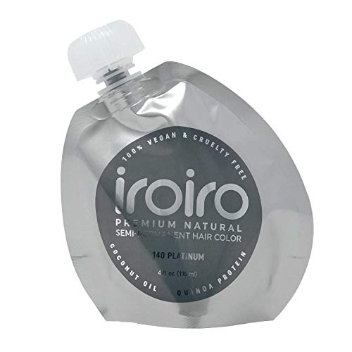 140 Platinum Premium Natural Semi Permanent Hair Color