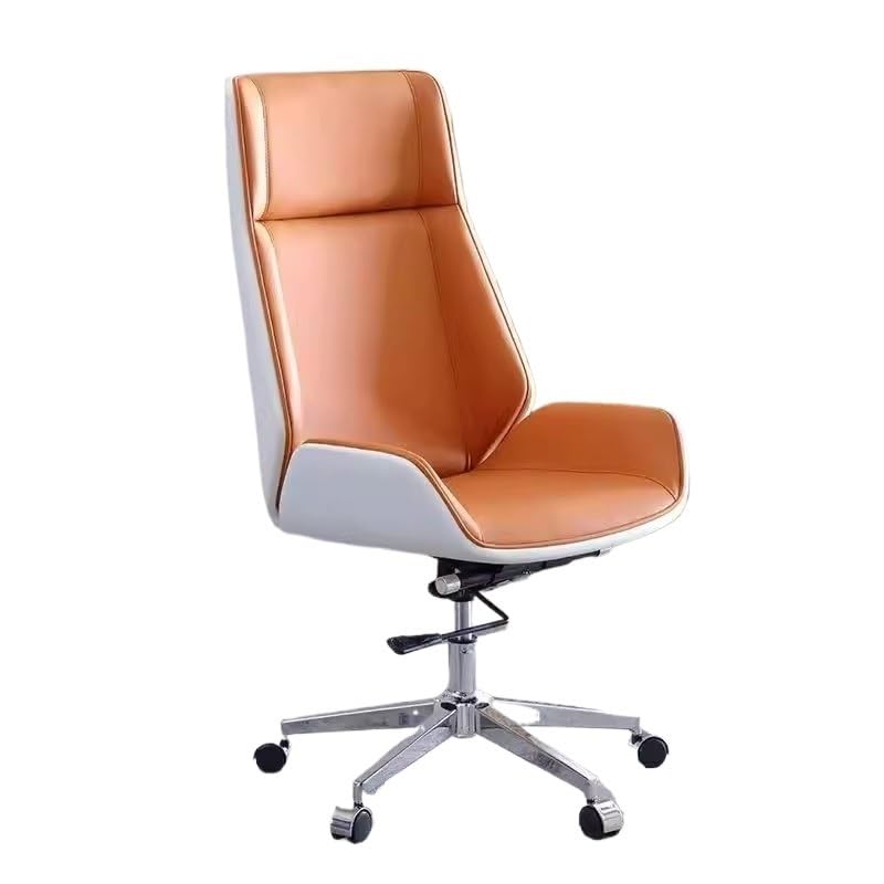 Silla de Oficina ergonómica ejecutiva Profesional, Silla de Escritorio para el hogar, sin reposabrazos, con Respaldo Alto, Altura Ajustable, giratoria y giratoria, Silla de Escritorio para c