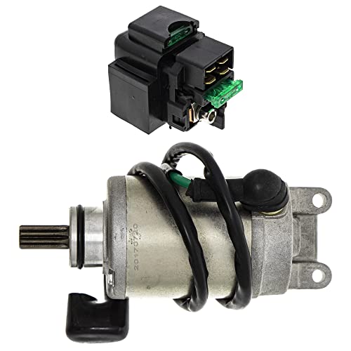 NICHE Starter Motor Solenoid Kit For Kawasaki Ninja ZX6RR ZX6R ZX636 ZX600 428000-1270 27010-0781 Motorcycle