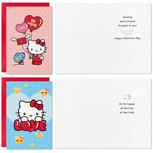 Cartes Saint-Valentin Hello Kitty Hallmark pour les échanges de mots doux à l'école - 5