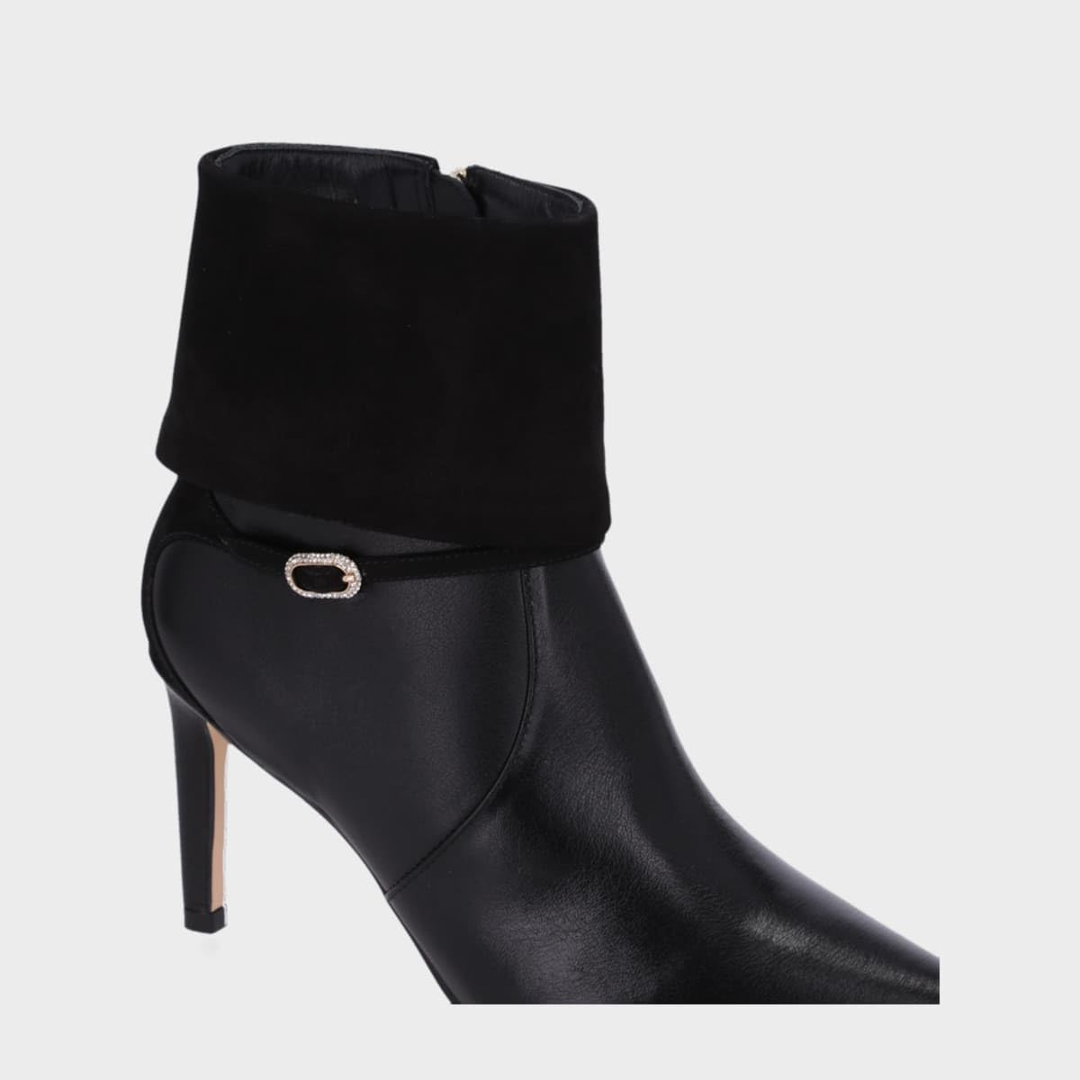 Bota Feminina Luz da Lua Cervo Brilho na Fivela Couro Legítimo Bota Feminina Luz da Lua Cervo Brilho na Fivela Couro Legítimo - Imagem 5