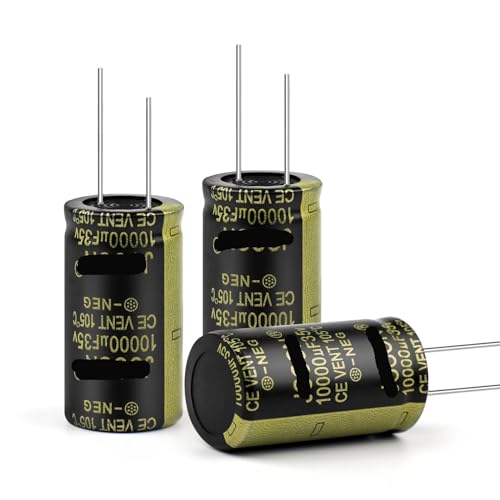 Condensateur électrolytique 35V10000UF haute fréquence stable pour amplificateur de salon