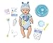 Produktbild BABY born Soft Touch Boy, Puppe mit weicher Oberfläche, 7 Funktionen mit Zubehör, funktioniert ohne Batterie, geeignet für Kinder ab 3 Jahren, 43 cm große Puppe, 826072 Zapf Creation