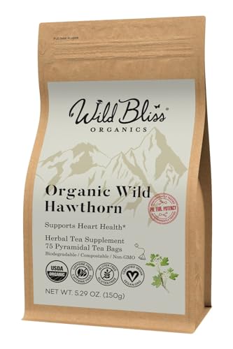 Wild Bliss Organic Hawthorn Tea Bags