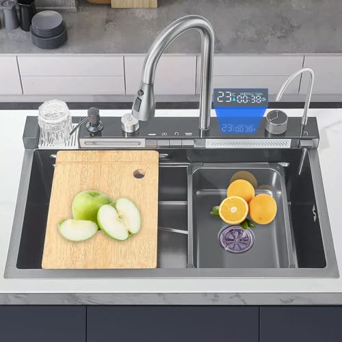 Évier moderne de haute qualité en inox 304 avec design numérique - 3