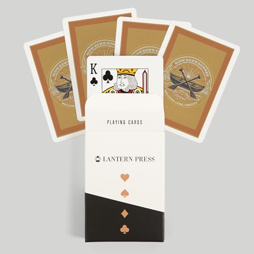 Baraja de Cartas Poker Wallowa Lake Oregon 52 Naipes miniatura 6