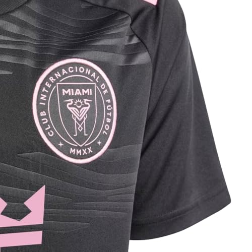 Image of adidas Inter Miami Lionel Messi Away Jersey w / Royal Caribbean Sponsor
