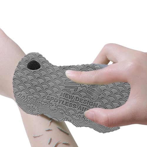 Esponja de baño exfoliante mágico, esponja de ducha reutilizable suave, suministros de cuidado personal, piel removedora para tipos de piel