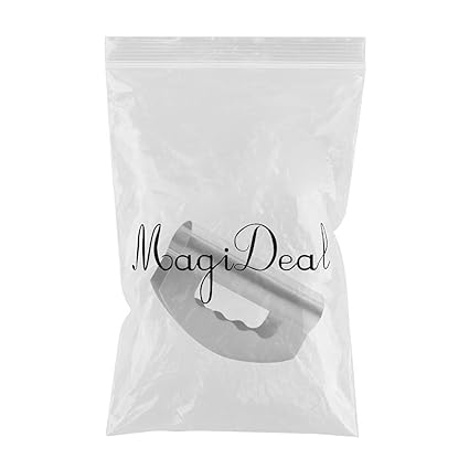 ELBME Salad Knife Chopper w/Protective Cover for Salad and Vegetable Mincing