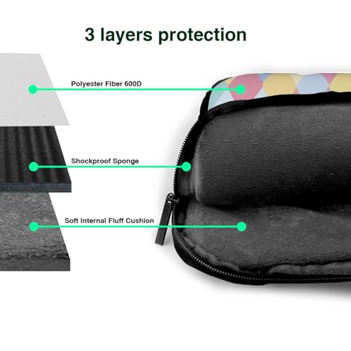 Maletín para portátil impermeable 15.6" Harlequin miniatura 5