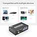 eKL VGA to AV Adapter Converter Box VGA Input Composite RCA S-Video VGA Output Computer PC Laptop to TV Display Projector Connector