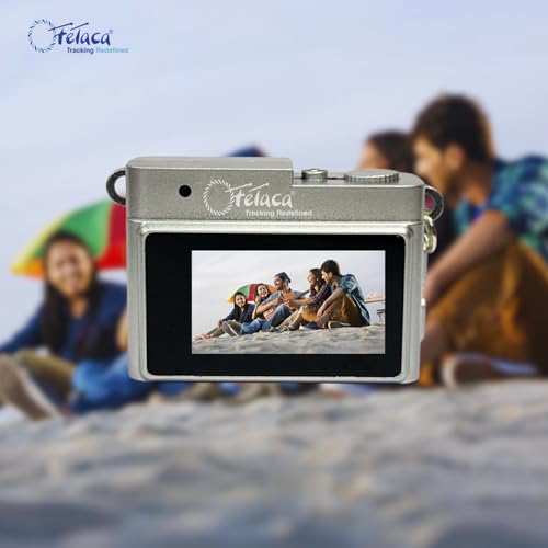 Image of FETACA Mini Digital Camera with Filter Modes, 1080p FHD Video, Flashlight & Keychain | Portable Cute Vlogging Camera for Travel, Gifts & Fun (Green)