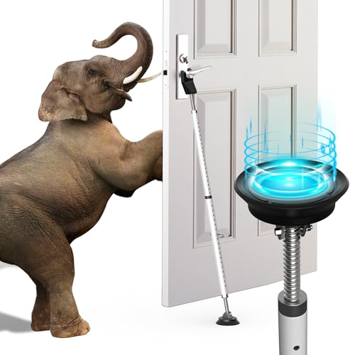 3-H Heavy Duty Door Security Bar with Upgraded Strong Suction Cup,1 Pack
