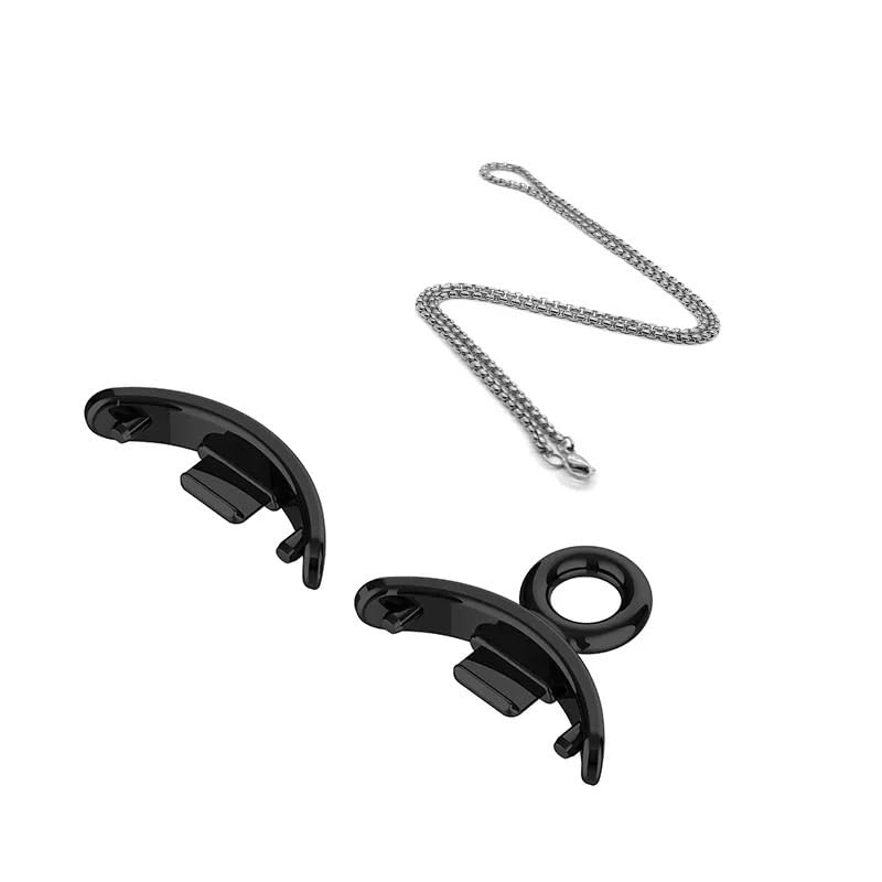 OTGKF Necklace for Xiaomi Mi Band 8 Watch Strap Stainless Steel Pendant Bracelet Metal Link Strap Replacement Xiaomi Mi Band 8