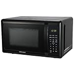 Emerson MW7302B Compact Countertop Microwave Oven with Touch Control, LED Display, 700W, 10 Power Levels, 6 Auto Menus, Glass Turntable and Child Safe Lock, 0.7 Cu., Ft. Black - Image 2