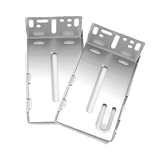 Gobrico Face Frame Rear Mounting Brackets for Drawer Slides Furniture Hardware 1Pair