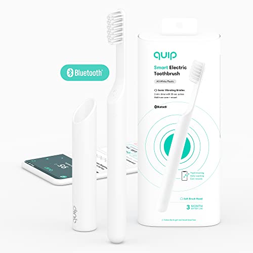 quip Adult Smart Electric Toothbrush Sonic Toothbrush with Bluetooth