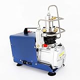 YIYIBY Hochdruckluftpumpe Elektrische 300BAR Automatischer Stopp 30MPA 4500PSI Luft Kompressor PCP für Automobil Tauchflasche Industrieflasche Luftgewehr Gewehr Inflator