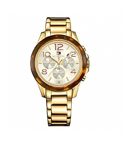 Image of Tommy Hilfiger Analog Gold Dial Women's Watch - TH1781527J