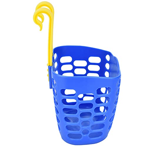 Basket, Front-Mounted Bike Basket with Easy Clip-On Installation, Extra Storage Space for Children's Bicycles and Scooters, Blue - Image 2