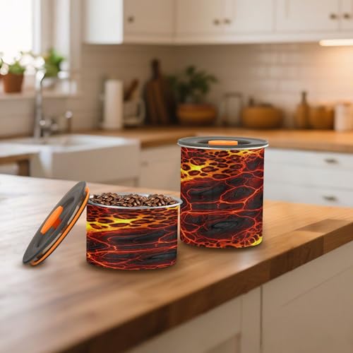 Envase de café de acero inoxidable de 17 oz, hermético miniatura 7