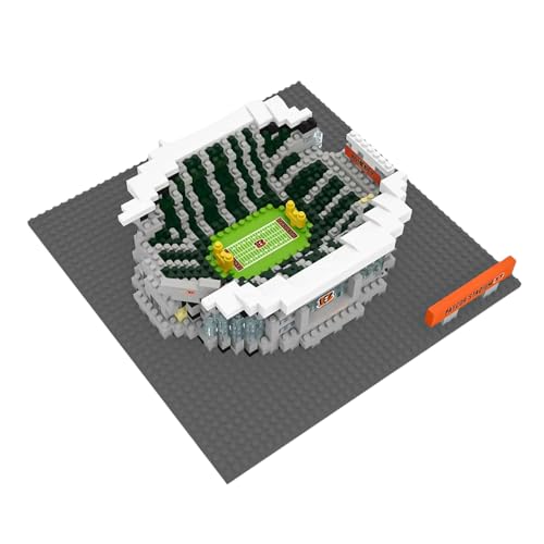 Image of FOCO NFL Unisex-Adult NFL Team Construction Blocks 3D Mini BRXLZ Stadium