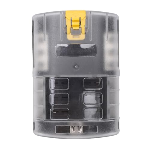 Bloc de fusibles à 6 voies LiebeWH étanche avec indicateur LED pour automobile et bateau