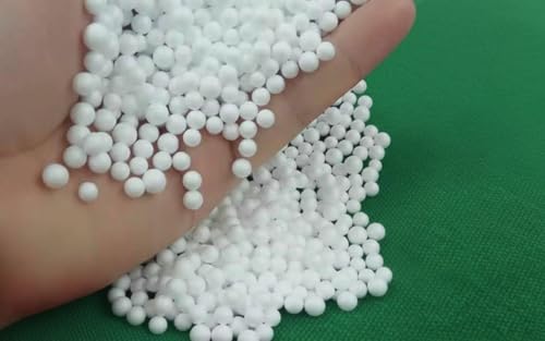 D. & D. Poliestirol – (200 litros) - Bolsa de perlas de poliestireno expandido para relleno de puf, sillones, cojines, diámetro de 2 a 8 mm – Bolas de poliestireno para relleno de pufs (200 litros)