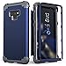 IDweel Galaxy Note 9 Case, Note 9 Case Blue for Men, 3 in 1 Shockproof Slim Hybrid Heavy Duty Protection Hard PC Cover Soft Silicone Rugged Bumper Full Body Case for Galaxy Note 9, Blue