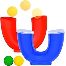 Loop Toy Ball Game - Skill Games with 2 Juggling Balls - Hand Eye Coordination Training Games for Teen Boys & Girls - Indoor Play Sports Games, Outdoorsy Gifts for Active Kids, Fun for Teens