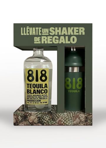 818 Tequila Blanco 70cl con Shaker