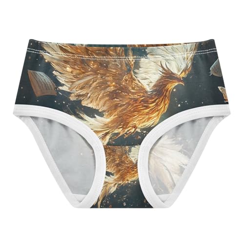 Phoenix Golden Feathers Toddler Girls's Underwear 2T 202c0344