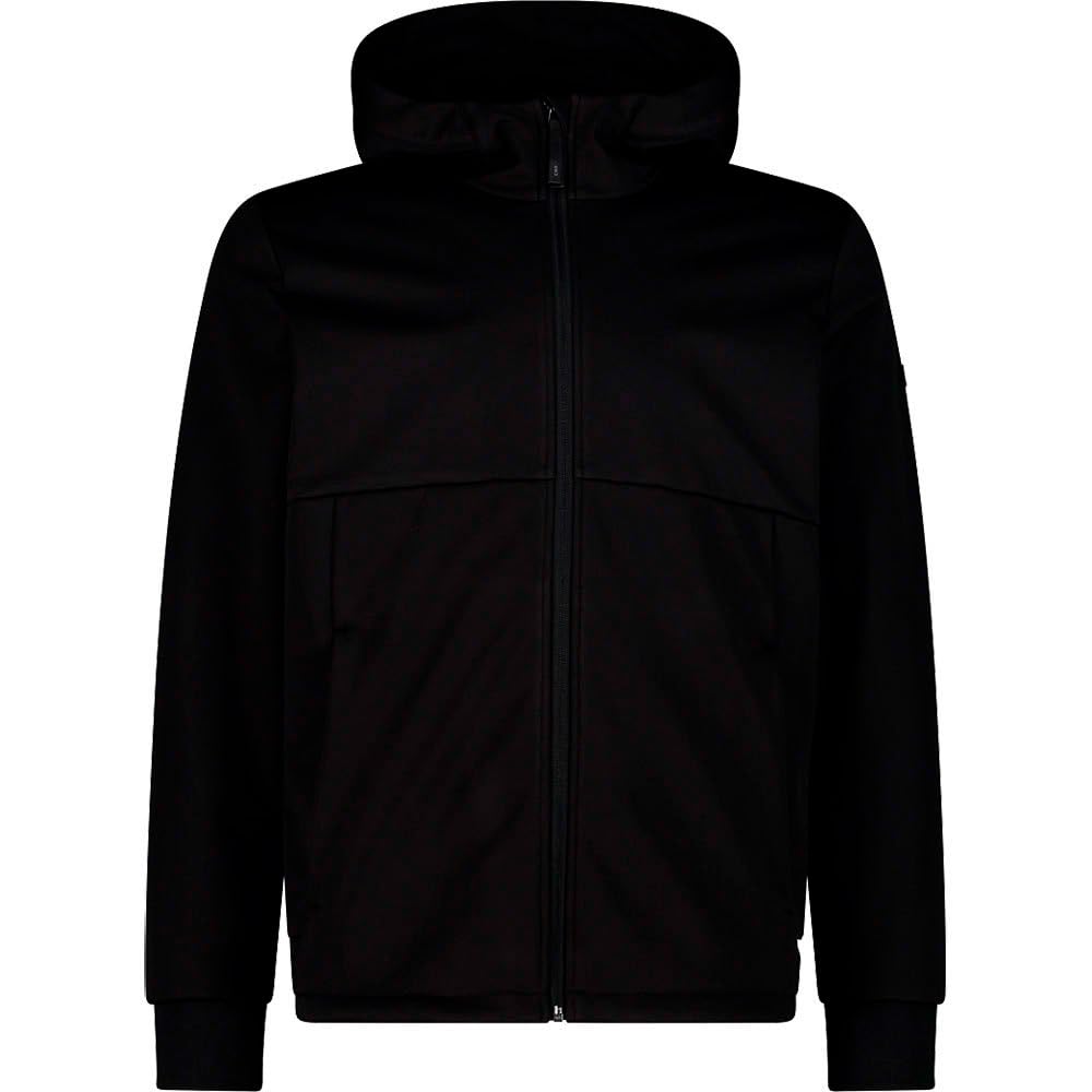 CMP, JACKET FIX HOOD, 34A0517, Basic Black, 56, Man