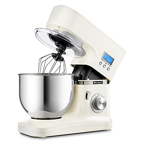 HAUSWIRT Stand Food Mixer HM740 3in1 with Digital Display, 8 Speeds