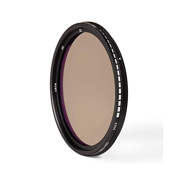 Urth 58 mm Variabler Graufilter ND2-400 (1-8.6 Stop) ND Filter – Bild 3
