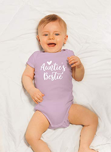 CBTwear Auntie's Bestie Baby Bodysuit Funny Infant Outfit Cute Newborn Clothes Boy Girl Clothing 5