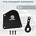 NP273 Transfer Case Manual Shifter Conversion Kit For Ford F250 F350 F450 F550 Superduty (Black)