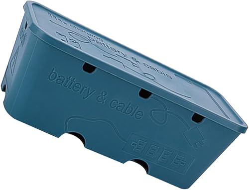 ZLASS Caja organizadora de cables, caja de gestión de cables de plástico, caja de almacenamiento de cables, caja de almacenamiento de cables, caja